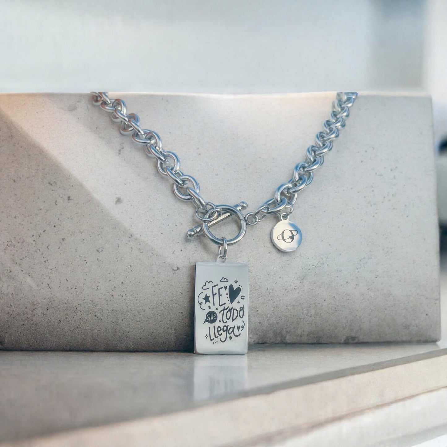 Collar "Fe que Todo Llega"